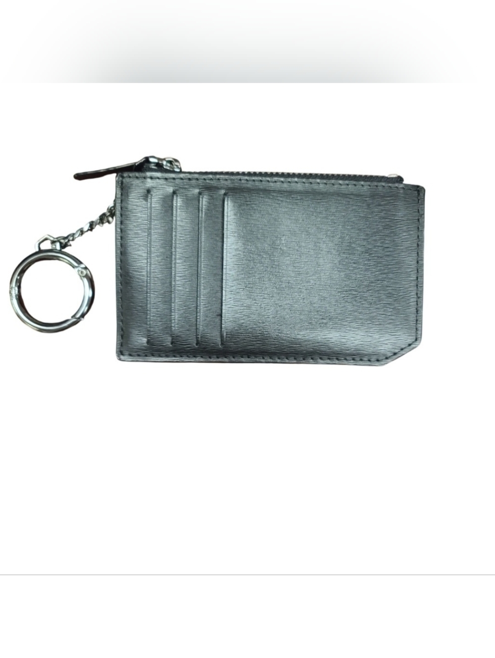 Mackage Zip Card Case With Keychain Black